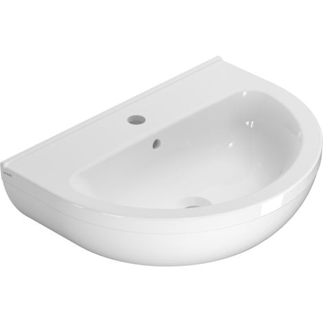 CERAMICA GLOBO Grace lavabo sospeso/colonna 60x45 codice prod: GRN60BI (1/4)