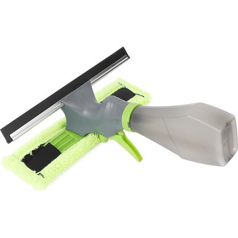 Brosse De Nettoyage Multifonctionnelle Avec Pulvérisateur D'Eau Intégré Pour Cuisine Et Salle De Bain - 1 Pièce (1/5)