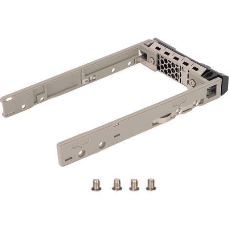 2.5 pouces SAS SATA tiroir universel pour disque dur serveur, boîtier HDD caddy compatible Dell R730 R830 R930 (1/5)