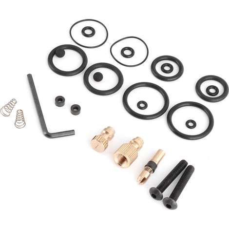 Kit 26 pièces accessoires pompe à air haute pression 30MPa, pièces détachées auto remplacement compresseur gonflage pneu (1/5)