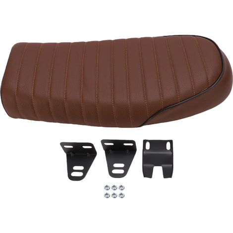 Coussin siège moto rétro, confortable solide, remplacement universel pour Cafe Racer (1/5)