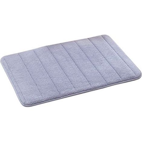 Tapis de bain paillasson 40x60cm tapis de douche antidérapant-absorbant lavable en machine (1/3)