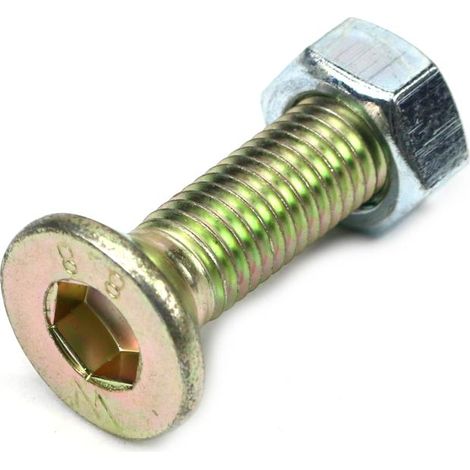 Schraubensatz M12x45 - Innensechskantschlüssel 10 DIN7991 (verkauft im 25er-Set) Waryński (1/2)