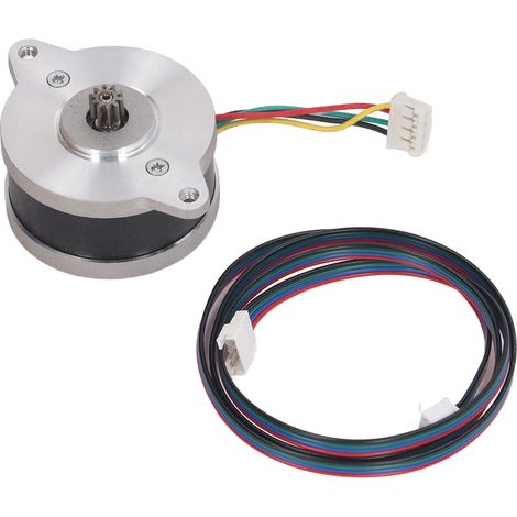 36-mm-Nema14-Zweiphasen-Schrittmotor in „Pancake“-Bauform mit 78 cm Verlängerungskabel für Orbitor DC0-24V (1/5)