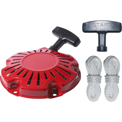 Kit de poignée de corde de démarreur à rappel pour Robin EH09 EH09-2 86CC 2.4 3HP Moteur, Démarreur à rappel, Poignée de démarreur, Corde de démarreur (1/5)