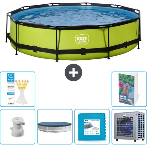 Exit Pool Rund - 360x76 cm - 7-teilig  S290 (1/5)