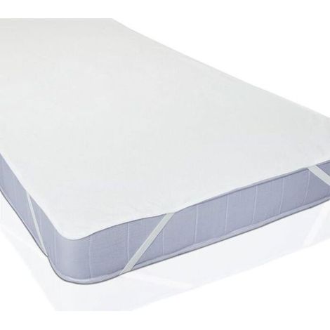 1x Protge-Matelas Impermable 140x200 cm Certifi Oeko-TEX Surmatelas Impermable & 1x protge-matelas140x200 (1/4)