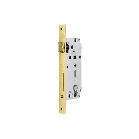 Serratura Foro Yale Bordo Quadro Entrata Mm.40 Ottonata