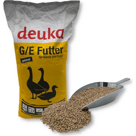 Deuka Gänsefutter Entenfutter 25 kg Geflügelfutter ab der 3. Woche Mastfutter