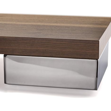 4er Pack - Möbelfuß JULIETT Chrom poliert 150 x 150 mm