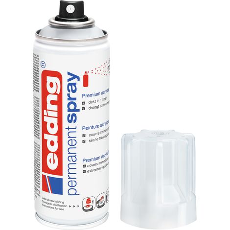 Vernis transparent Aérosol edding 5200 Effet Brillant - Spray 200ml
