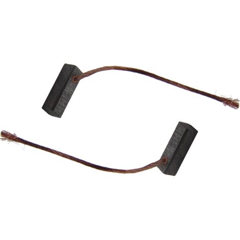2x Trade-Shop Motorkohlen / Kohlebürsten / Schleifkohlen 4,5 x 4,5 x 12mm 12-24V für verschiedene KFZ-Motoren Rolltor Garagentor Antriebe Lichtmaschine (1/3)