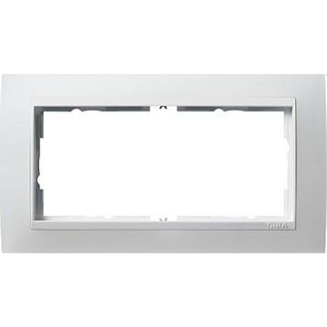 Gira Rahmen 1002334 2fach ZR rw Event Opak weiss