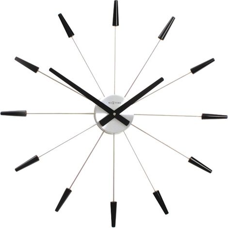 NeXtime Wanduhr 2610ZW Ø 58 cm Innenbereich (1/2)