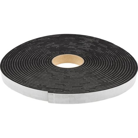 Ruban mousse PVC RS PRO, Noir, 25mm x 15m x 6mm ( Prix pour 1 ) (1/3)