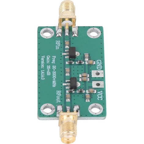 HF-Verstärker-Funkmodul, rauscharm, 35 dB Verstärkung, 20–3000 MHz für Bluetooth/WLAN/GPS (1/5)