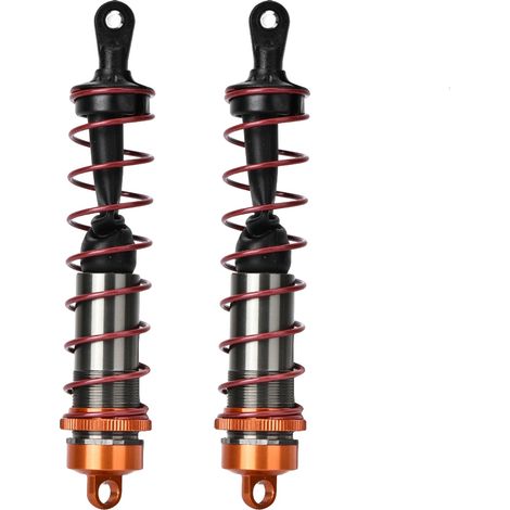 Stoßdämpfer aus Metall, 2 Stück, Ersatzteilzubehör für 1/8 RC-Car (143 mm)