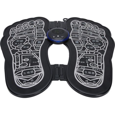 Lot de 1 Coussin de Massage des Pieds EMS à Impulsions, Soulagement des Douleurs Musculaires, Physiothérapie, Rechargeable (1/5)