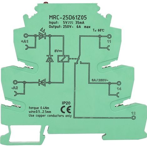 MRC-25D61Z05 5V PLC Electromagnetic Interface Relay Module Control Board (1/5)