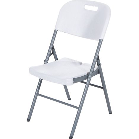 Sedia Pieghevole ''Catering'' Cm 45 x 50X88 H Colore Bianco