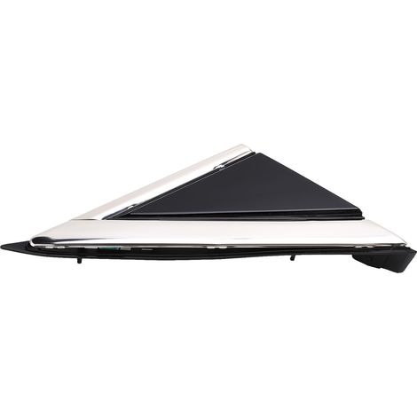 Baguette de garniture triangulaire d'angle de rétroviseur droit/cache de panneau extérieur triangulaire de porte, compatible avec les modèles Suzuki SRX 2010-2016 : 22774040 (1/5)