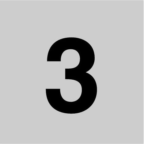 Étiquette à encliqueter transparente 3 EATON 83LQ25
