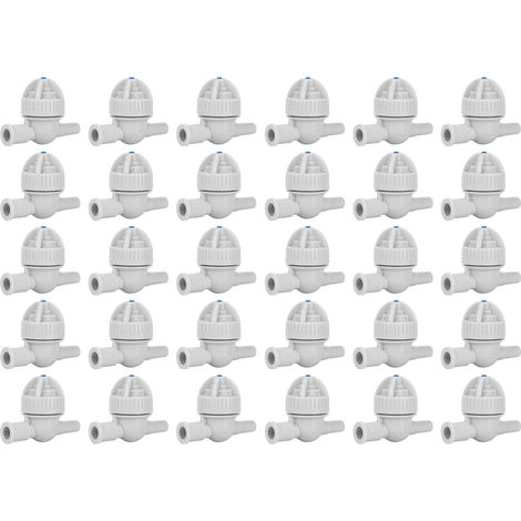 Set di 30 dispositivi antigoccia – irrigazione a goccia – rimovibili – raffreddamento serra