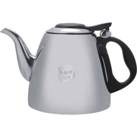 1.2l 1.5L Acier Inoxydable Cuisinière Théière Thé Café Pot Bouilloire Résistant La Chaleur Poignée 1.2L (1/5)
