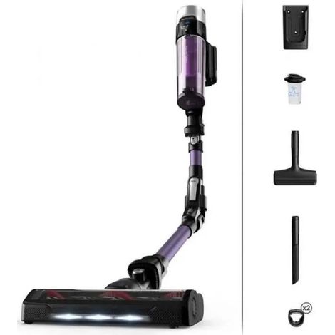 Rowenta X-Force Flex 9.60 Aspirapolvere Senza Filo Nero