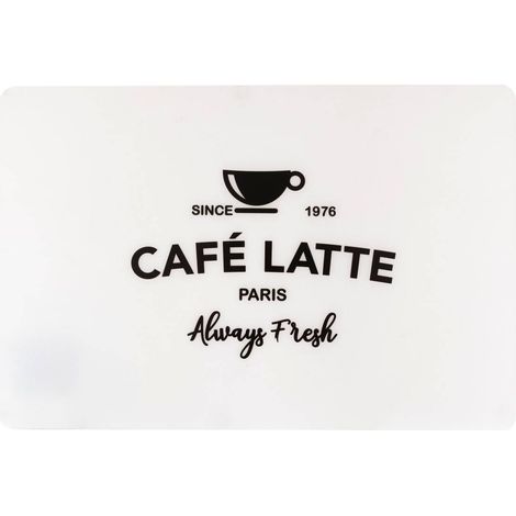 Mantel individual Bistrot blanco y negro 45x30cm - Sg secret de gourmet