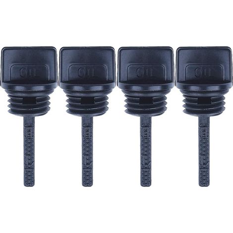 4 bouchons et jauge d'huile Adefol pour Honda GX110 GX120 GX160 GX200 15600-ZE1-003 Moteur Générateur Tondeuse Stens 125-692 (1/5)
