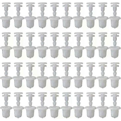 40 clips de fixation pour élargisseurs d'ailes Nissan Navara Patrol 01553-02903 (clips intérieurs de voiture) (1/4)