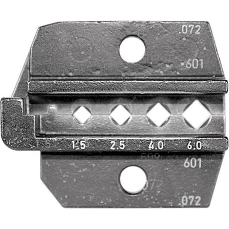 Rennsteig Werkzeuge 624 072 3 0 Matrice à sertir pour contacts tournés 1.5 à 6 mm² adapté pour marque Rennsteig Werkzeu (1/2)