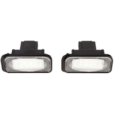 DEESSE SHOP-EBTOOLS 1 Paire de Lampe de Plaque d'immatriculation de Voiture de 18 LED adaptée pour W203 W211 W219, 2038200066,. (1/5)