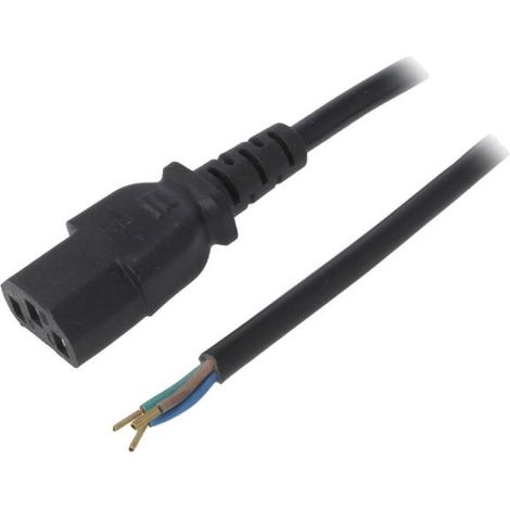 Cable alimentation C13 femelle vers cordons 1.5m