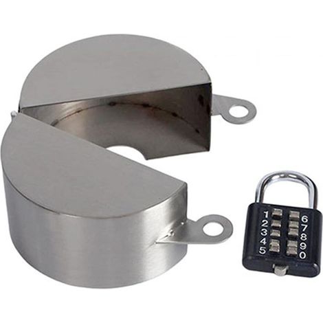 Robinet Extérieur avec Cadenas, Système de Verrouillage Sécurité en Acier Inoxydable (1/5)