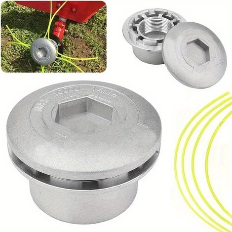 Kit de tête de coupe en fil d'aluminium pour tondeuses à essence, accessoires pour tondeuses. (1/4)