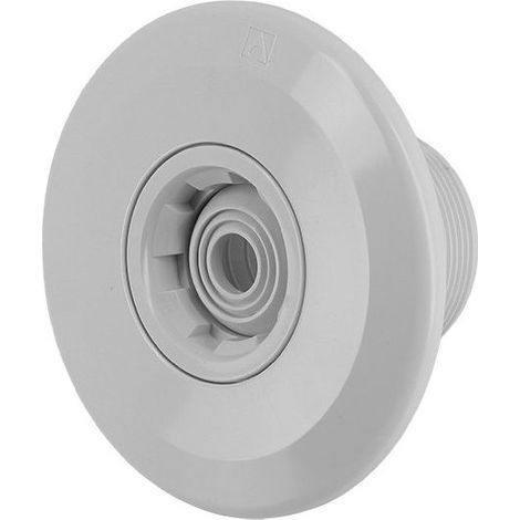 Astralpool – Buse de refoulement piscine béton/liner 6 m³/h – Spécial rénovation sans ergot – Raccord traversée de paroi 2'' – Blanc