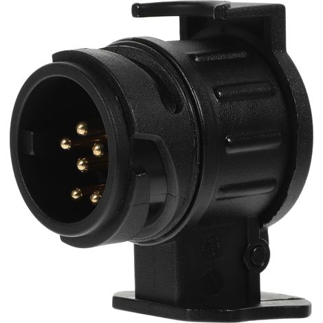Adaptador de remolque de 13 pines a 7 pines, enchufe de 13 pines para remolque de coche, tractor, caravana (1/5)