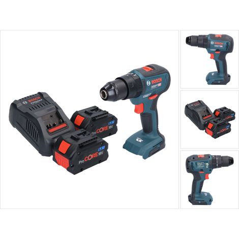 Bosch GSB 18V-55 Professional Akku Schlagbohrschrauber 18 V 55 Nm Brushless + 2x ProCORE Akku 5,5 Ah + Ladegerät (1/5)