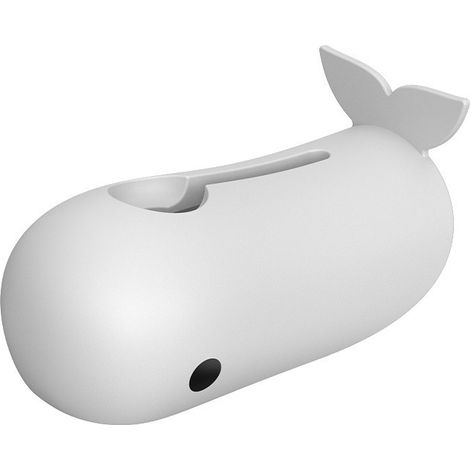Nouveau couvercle de robinet/bouchon de douchette pour baignoires pour tout-petits, couvercle de pommeau de douche gris absorbant les chocs.