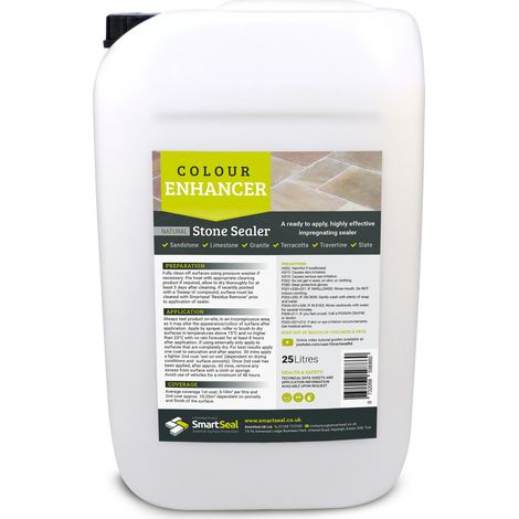 Sandstone/Natural Stone Sealer - Colour Enhancer - 25 Litre