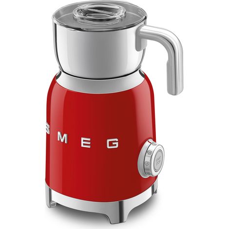 Espumador de leche, 50' style, Rojo (1/5)