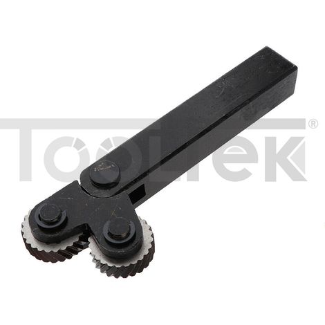 GODRONATORE ZIGRINATORE UTENSILE TORNIO GORDONE GORDONI 2RUOTE, " 2,5 "