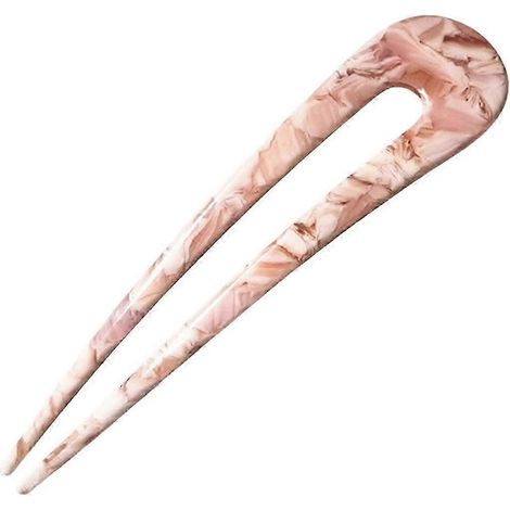 1/3 épingles à cheveux style français, grandes tiges en forme de U, pour coiffures polyvalentes et créations DIY, en acétate-A (1/5)