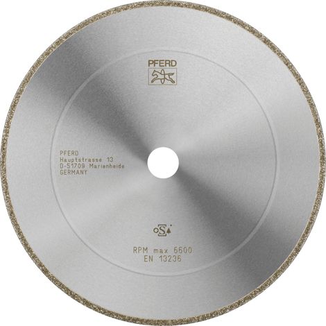 PFERD TOOLS Diamant-Trennscheibe D1A1R 230x3,8x22,23 mm D852 (sehr grob) für Grau-/Sphäroguss