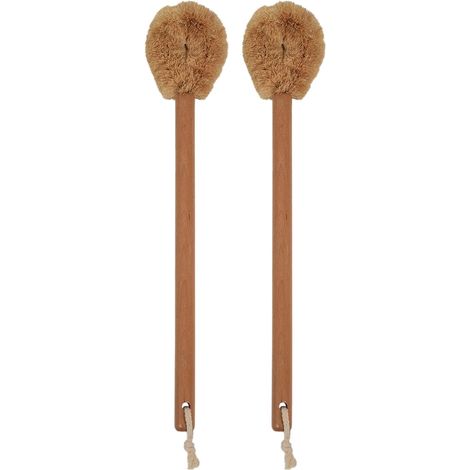 Modern Version Toilet Brushes Natural Coconut Fiber Brush