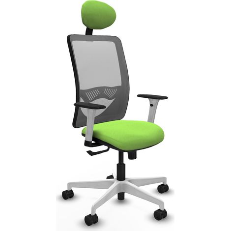 Sedia da ufficio piqueras y crespo Zulema grigio rete pistacchio (1/2)