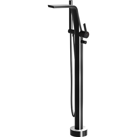 Steinberg 260 - Miscelatore da pavimento per vasca, nero opaco 260 1162 S (1/5)