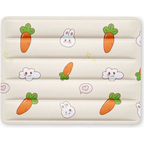 Tapis rafraîchissant pour animaux jaune tapis gel 40 x 30 cm 5 kg (1/5)